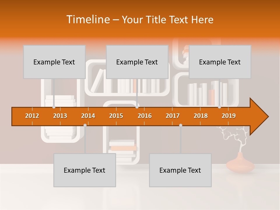 Pot Elegance Orange PowerPoint Template