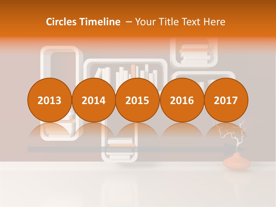 Pot Elegance Orange PowerPoint Template