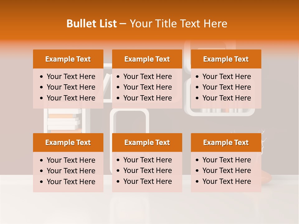 Pot Elegance Orange PowerPoint Template