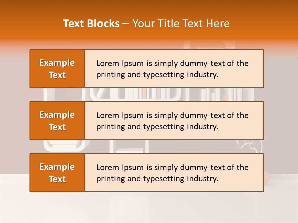 Pot Elegance Orange PowerPoint Template