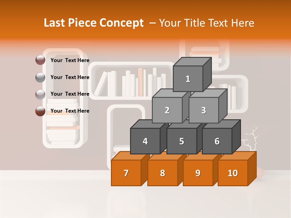 Pot Elegance Orange PowerPoint Template