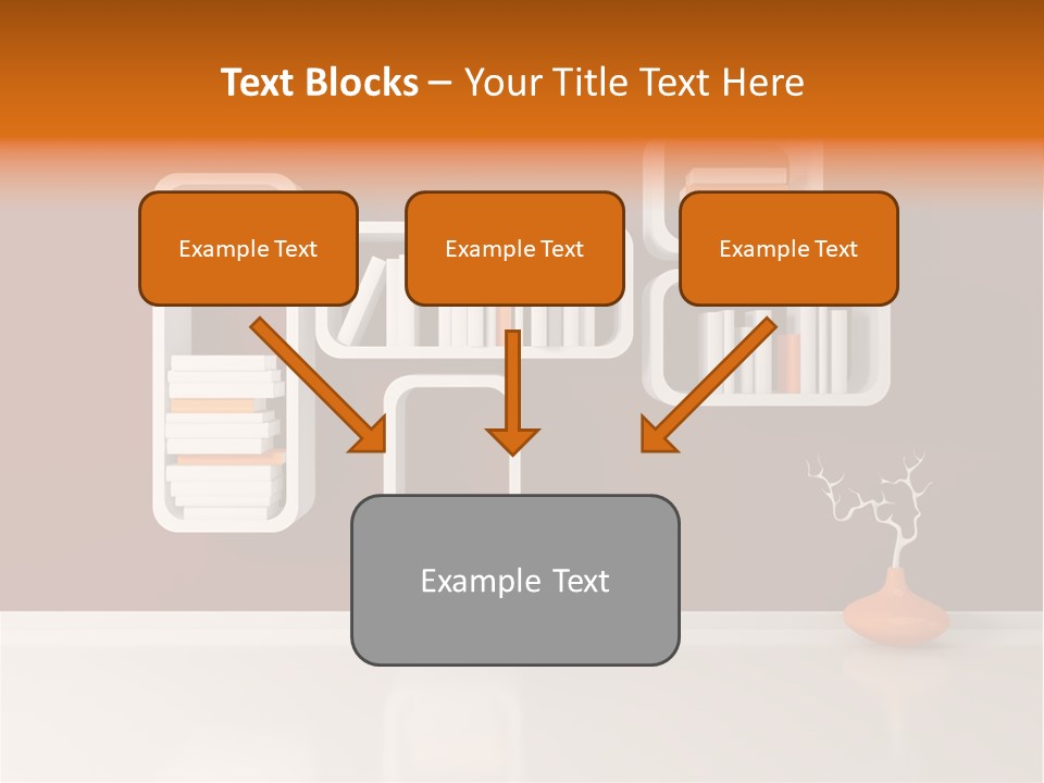 Pot Elegance Orange PowerPoint Template