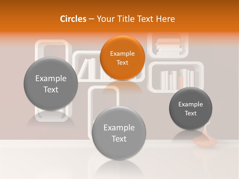 Pot Elegance Orange PowerPoint Template