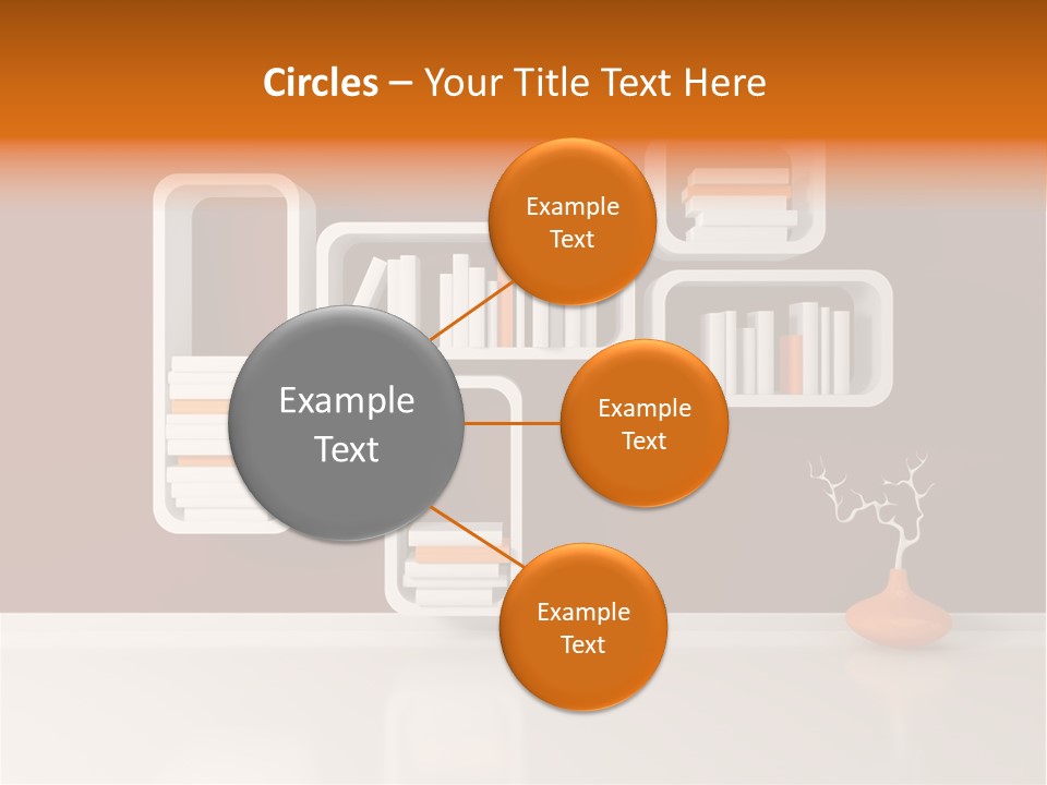 Pot Elegance Orange PowerPoint Template