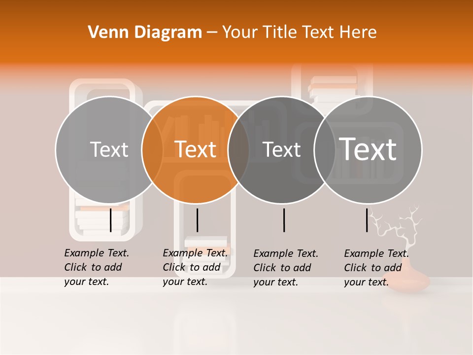 Pot Elegance Orange PowerPoint Template