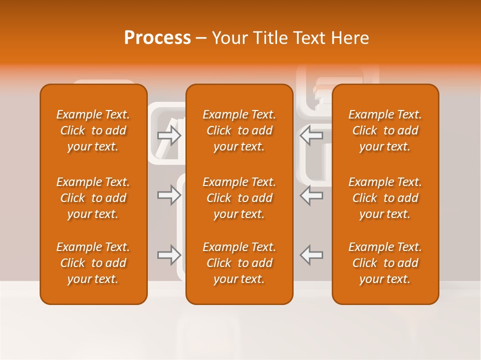 Pot Elegance Orange PowerPoint Template