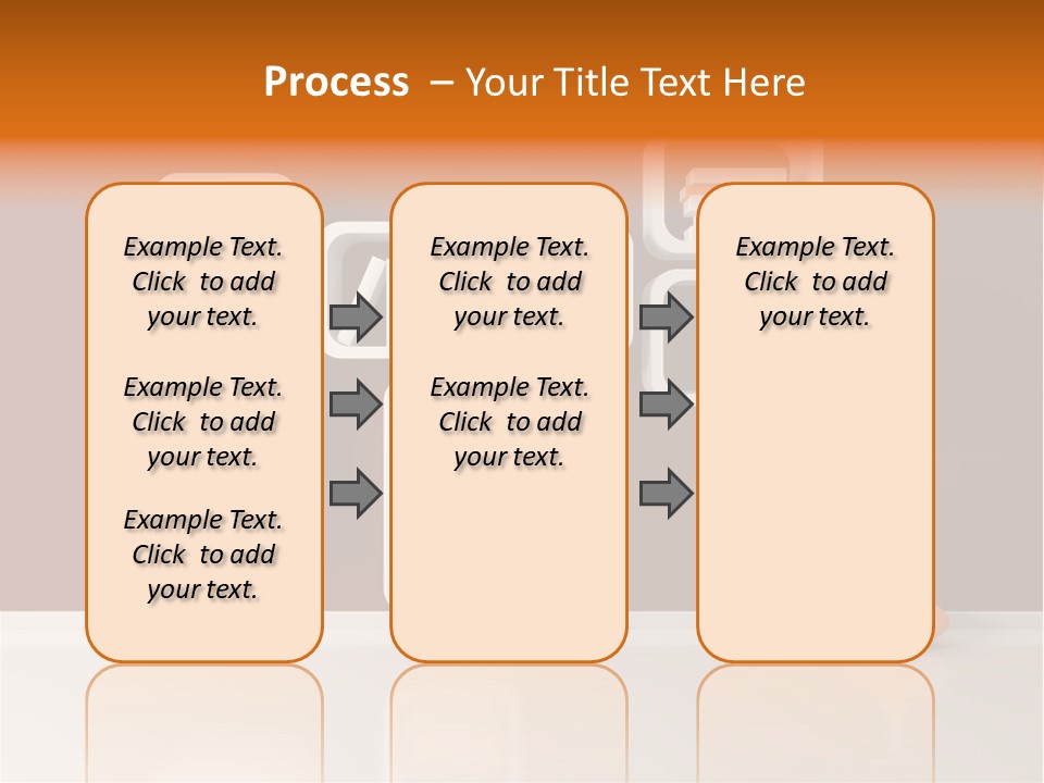 Pot Elegance Orange PowerPoint Template