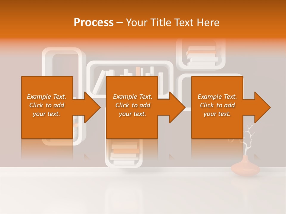 Pot Elegance Orange PowerPoint Template