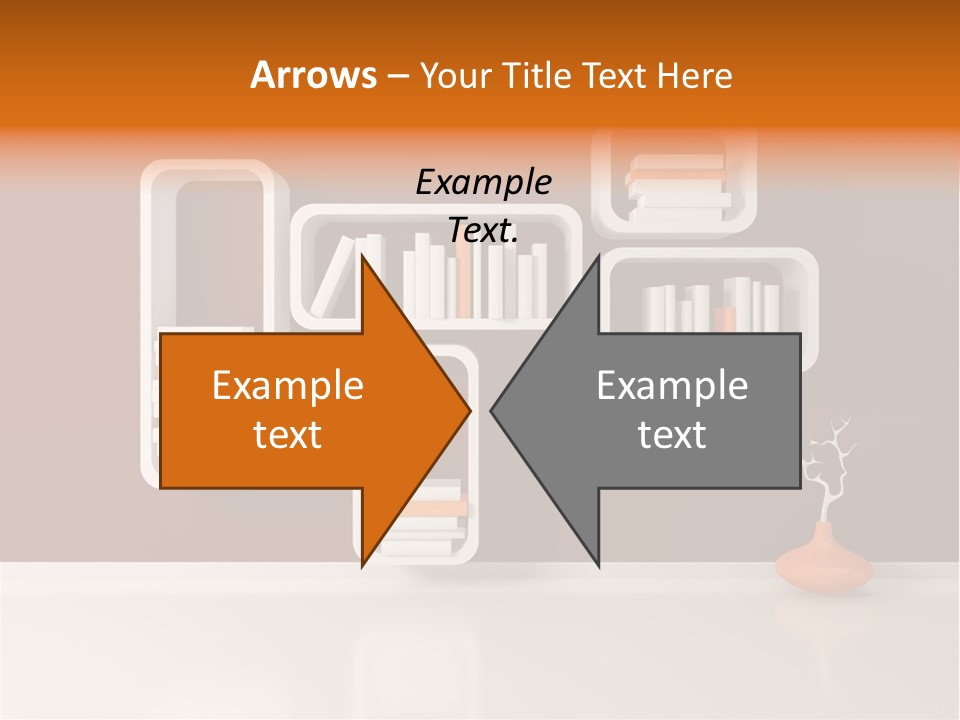 Pot Elegance Orange PowerPoint Template