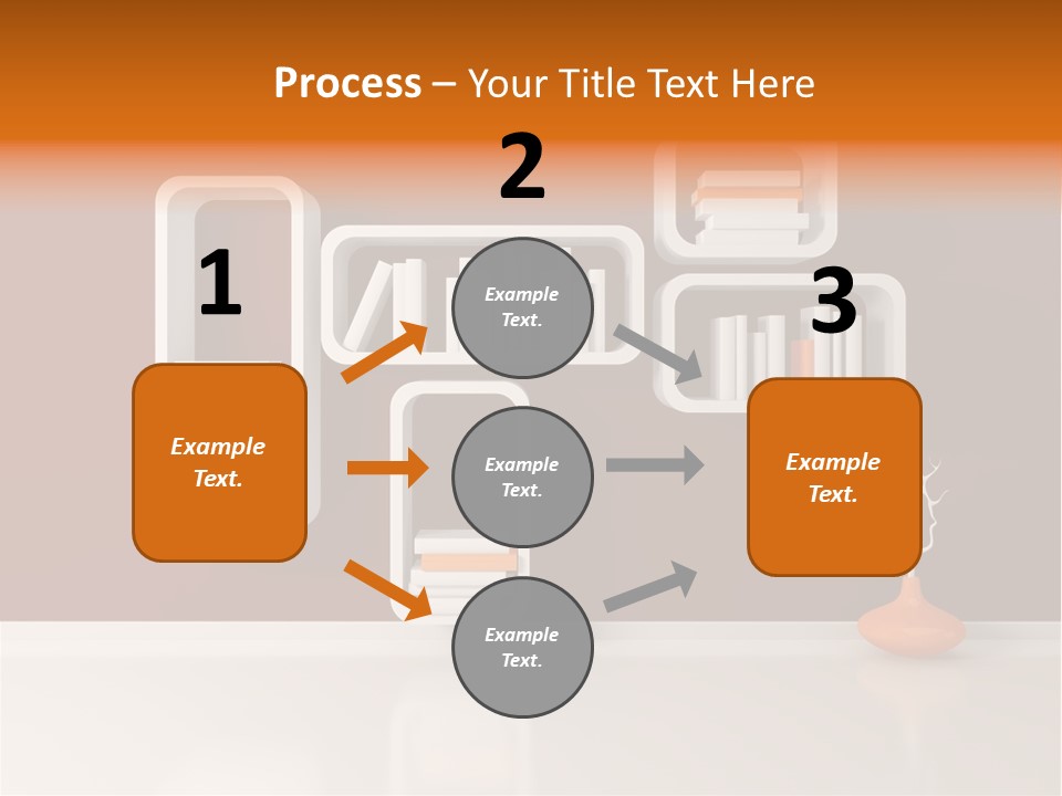 Pot Elegance Orange PowerPoint Template