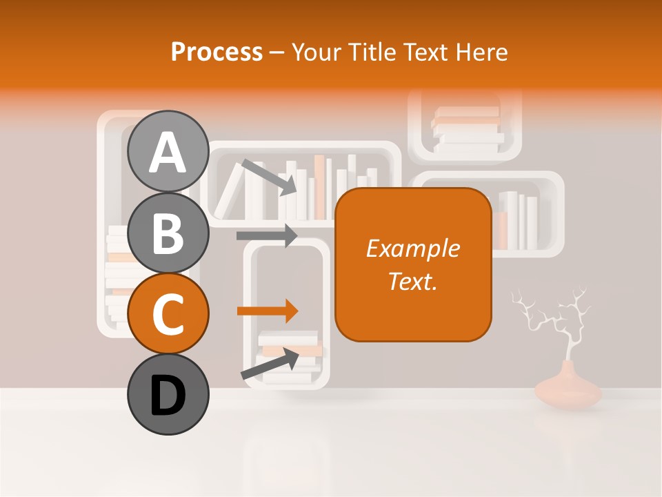 Pot Elegance Orange PowerPoint Template