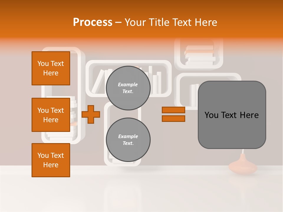 Pot Elegance Orange PowerPoint Template
