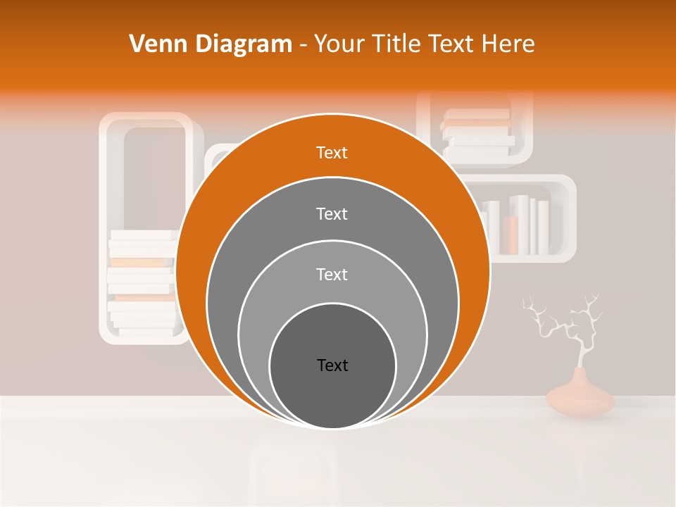 Pot Elegance Orange PowerPoint Template