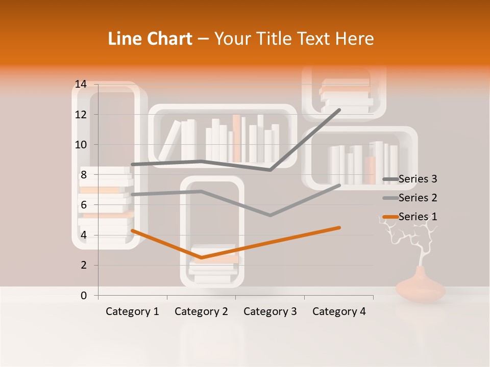 Pot Elegance Orange PowerPoint Template