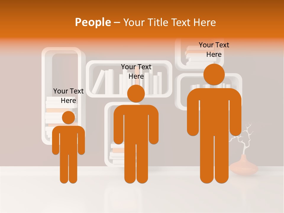 Pot Elegance Orange PowerPoint Template