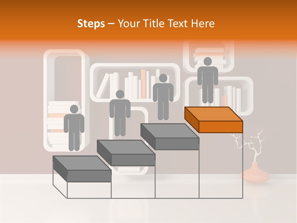 Pot Elegance Orange PowerPoint Template