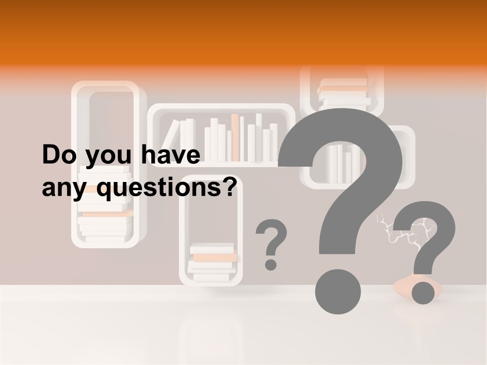 Pot Elegance Orange PowerPoint Template