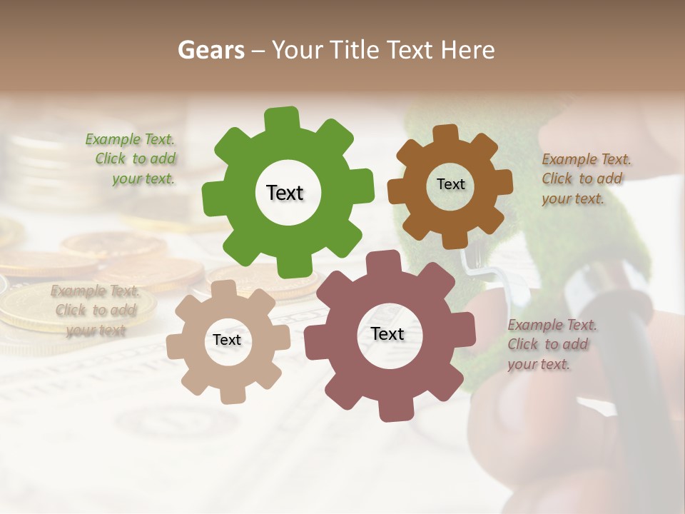 Solution Hold Gasoline PowerPoint Template