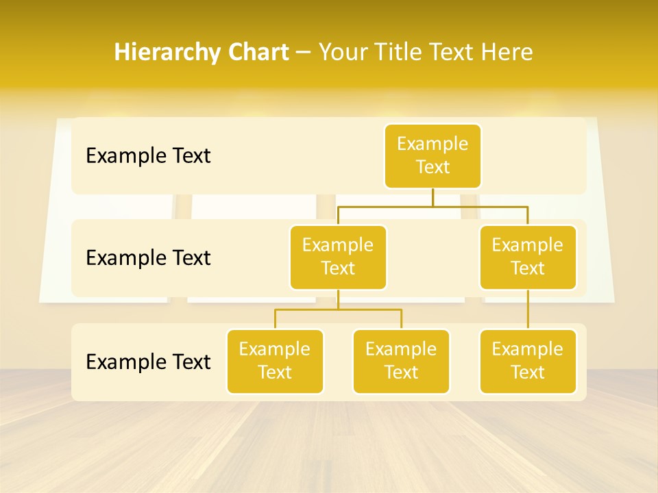 Illustration Blank Banner PowerPoint Template