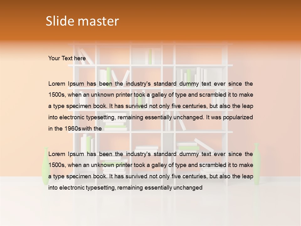 Realistic Place Indoor PowerPoint Template