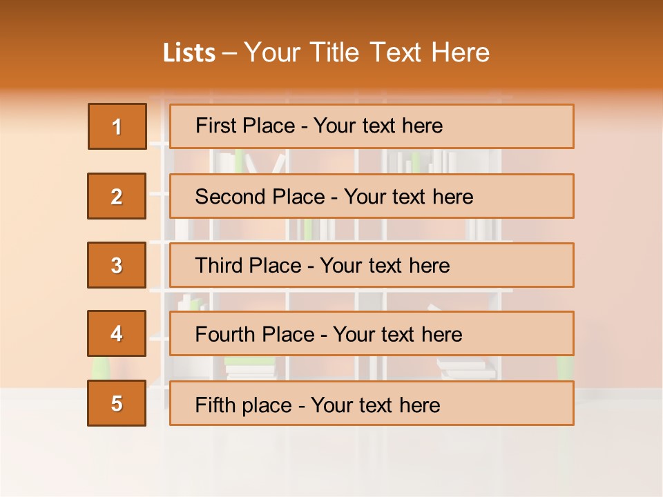 Realistic Place Indoor PowerPoint Template