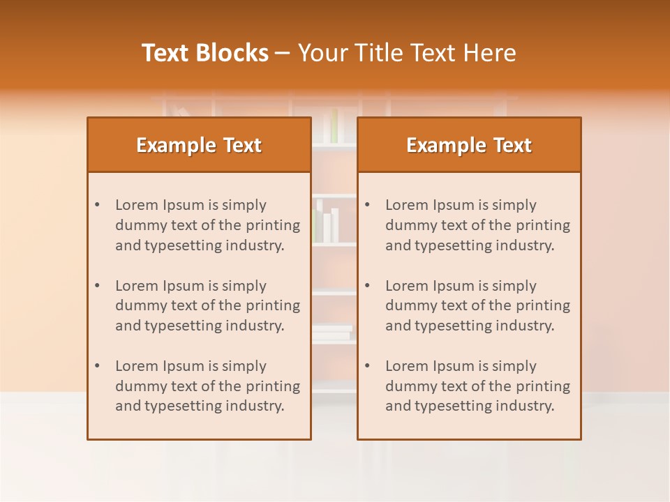 Realistic Place Indoor PowerPoint Template