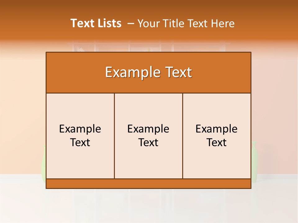 Realistic Place Indoor PowerPoint Template