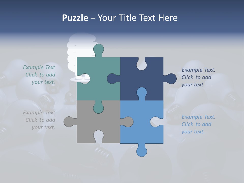 Invention Lit Leader PowerPoint Template