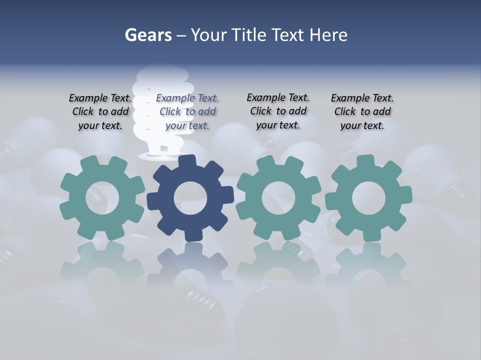 Invention Lit Leader PowerPoint Template