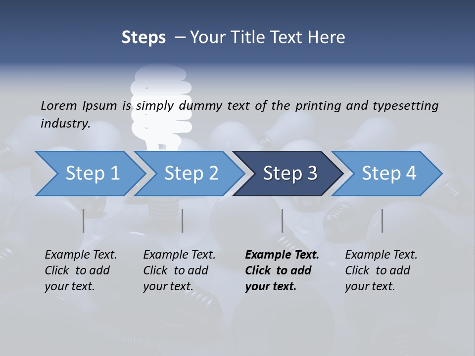 Invention Lit Leader PowerPoint Template
