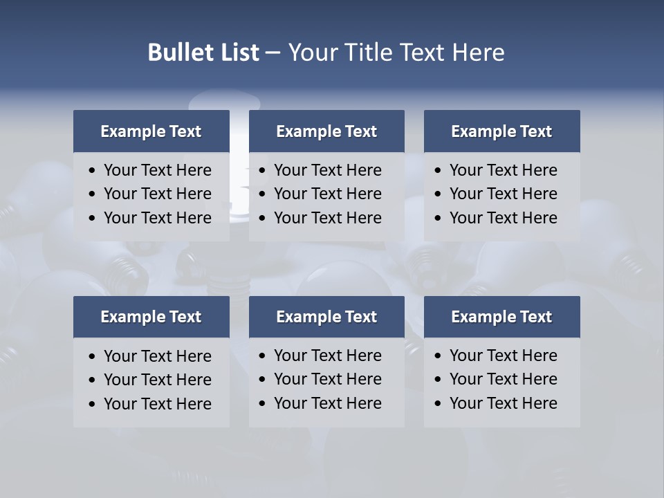 Invention Lit Leader PowerPoint Template