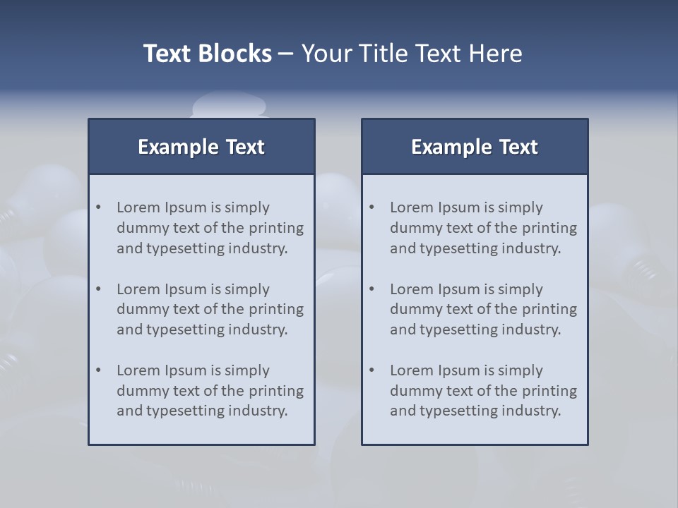 Invention Lit Leader PowerPoint Template
