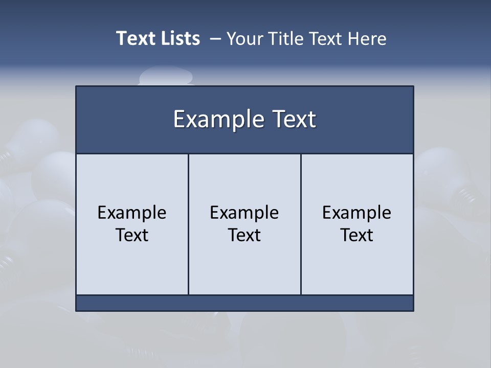 Invention Lit Leader PowerPoint Template