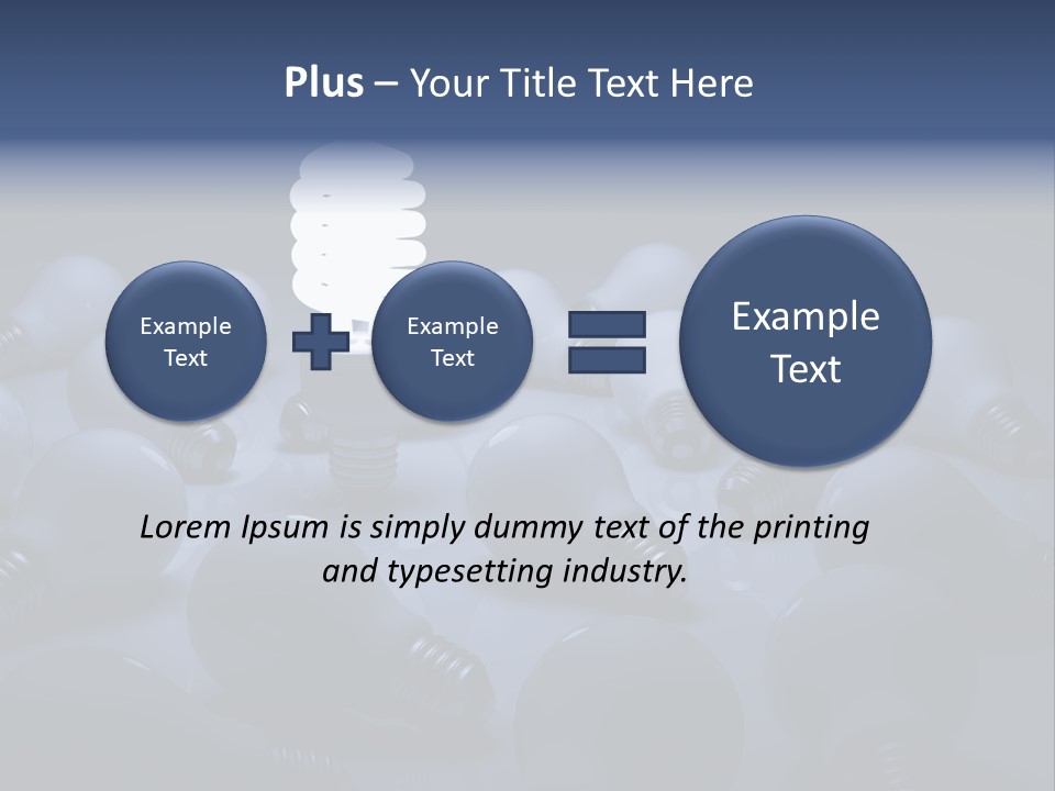 Invention Lit Leader PowerPoint Template