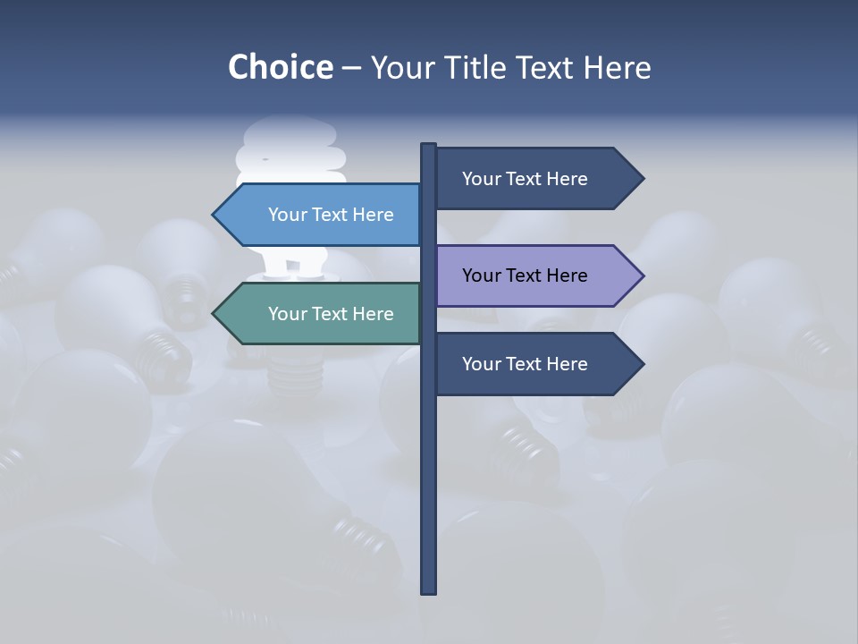 Invention Lit Leader PowerPoint Template