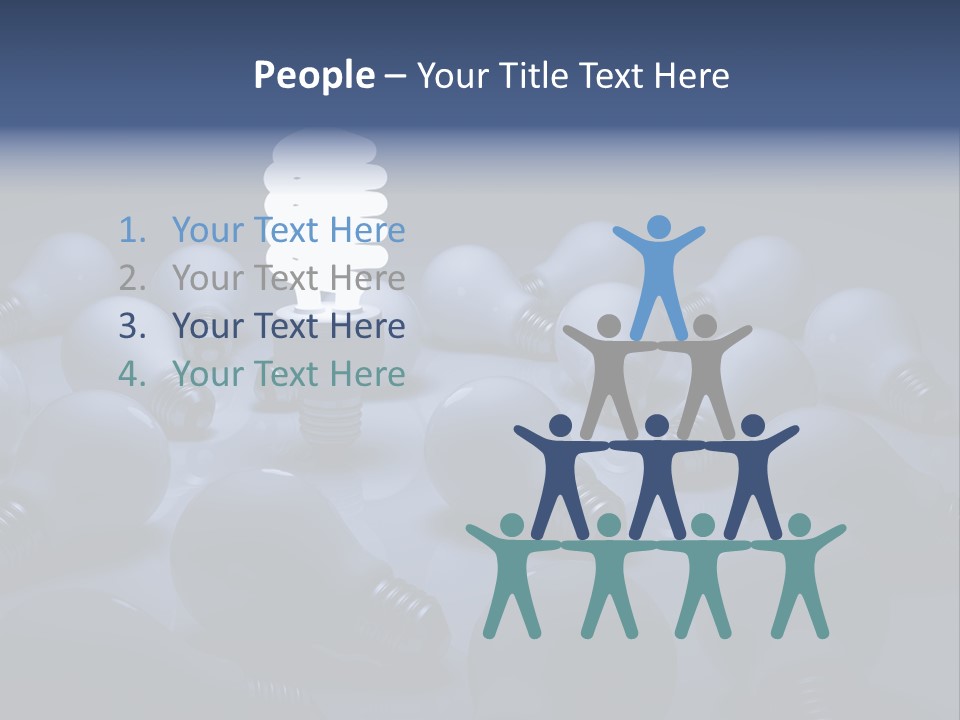 Invention Lit Leader PowerPoint Template