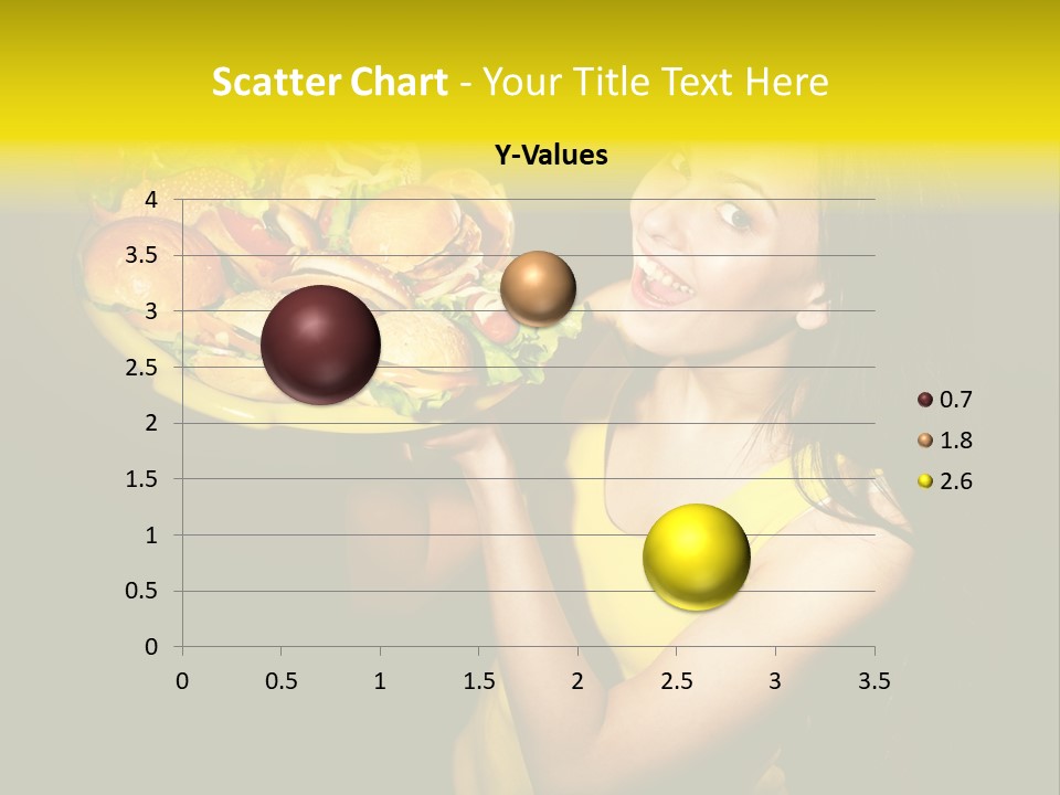 Hungry Beefburger Sandwich PowerPoint Template