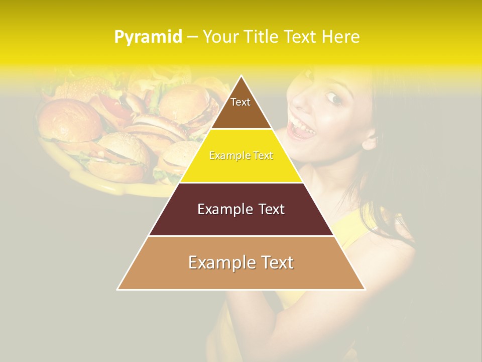 Hungry Beefburger Sandwich PowerPoint Template