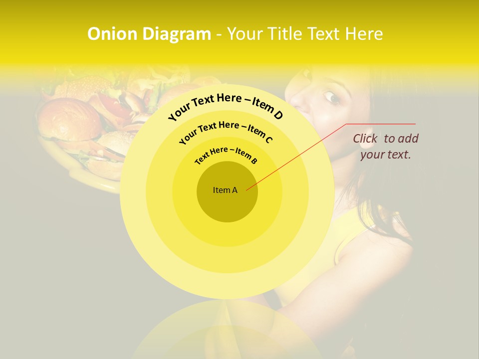 Hungry Beefburger Sandwich PowerPoint Template