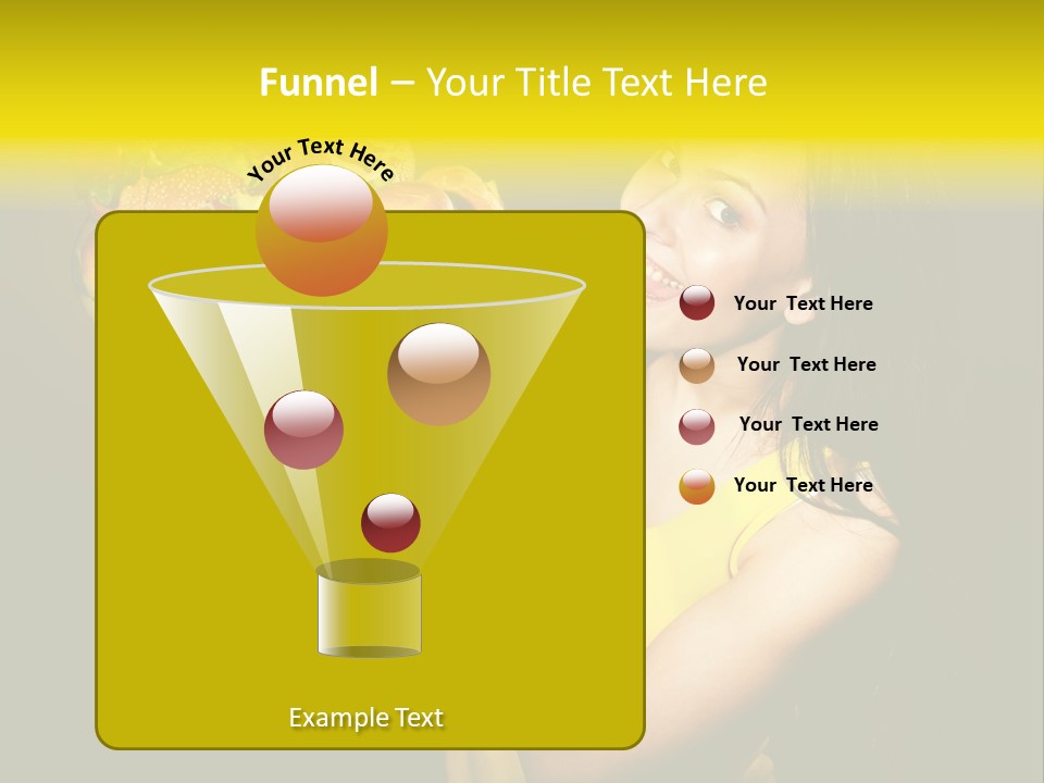 Hungry Beefburger Sandwich PowerPoint Template