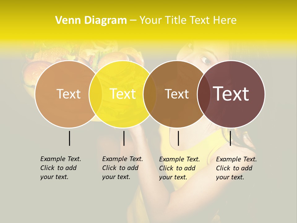 Hungry Beefburger Sandwich PowerPoint Template