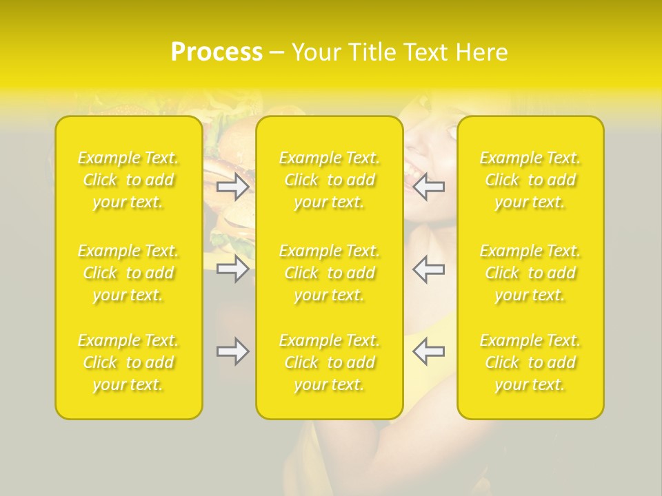 Hungry Beefburger Sandwich PowerPoint Template