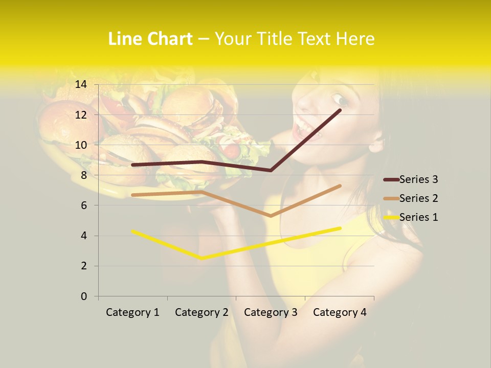 Hungry Beefburger Sandwich PowerPoint Template