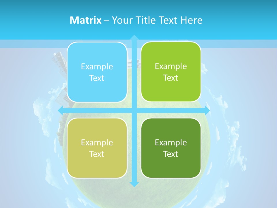 Natural Planet Piece PowerPoint Template