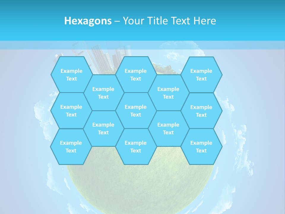 Natural Planet Piece PowerPoint Template