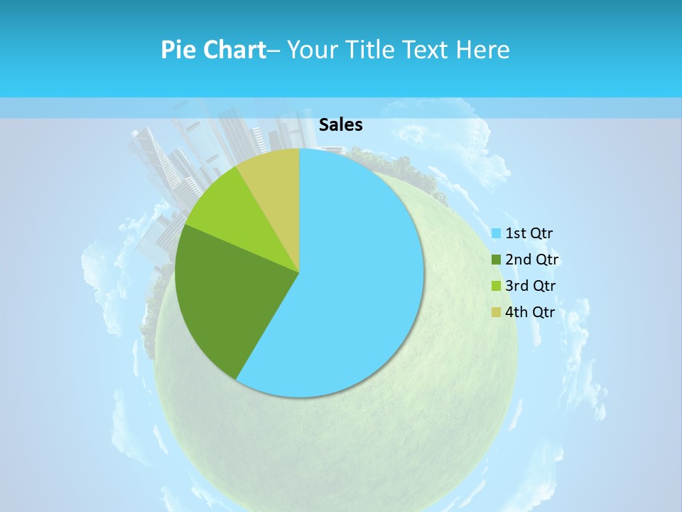 Natural Planet Piece PowerPoint Template