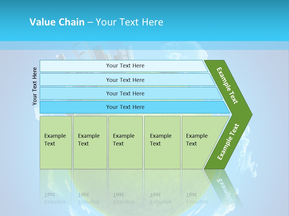 Natural Planet Piece PowerPoint Template