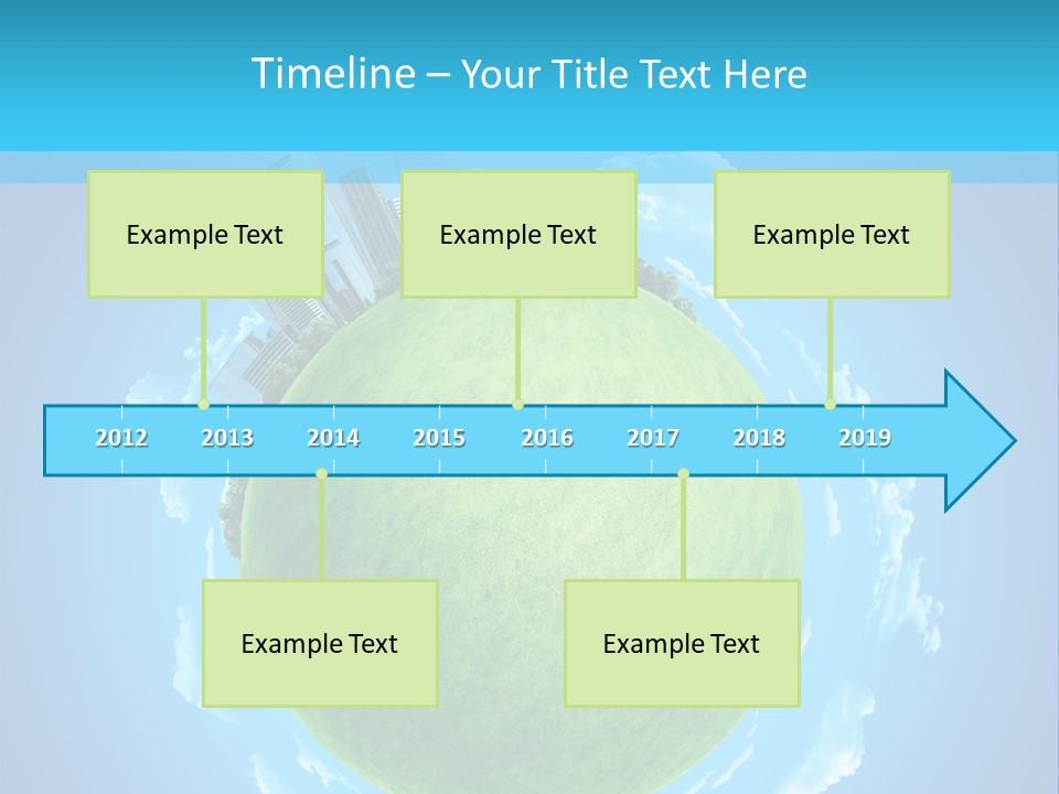 Natural Planet Piece PowerPoint Template