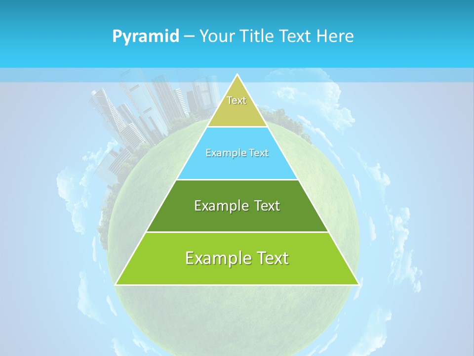 Natural Planet Piece PowerPoint Template