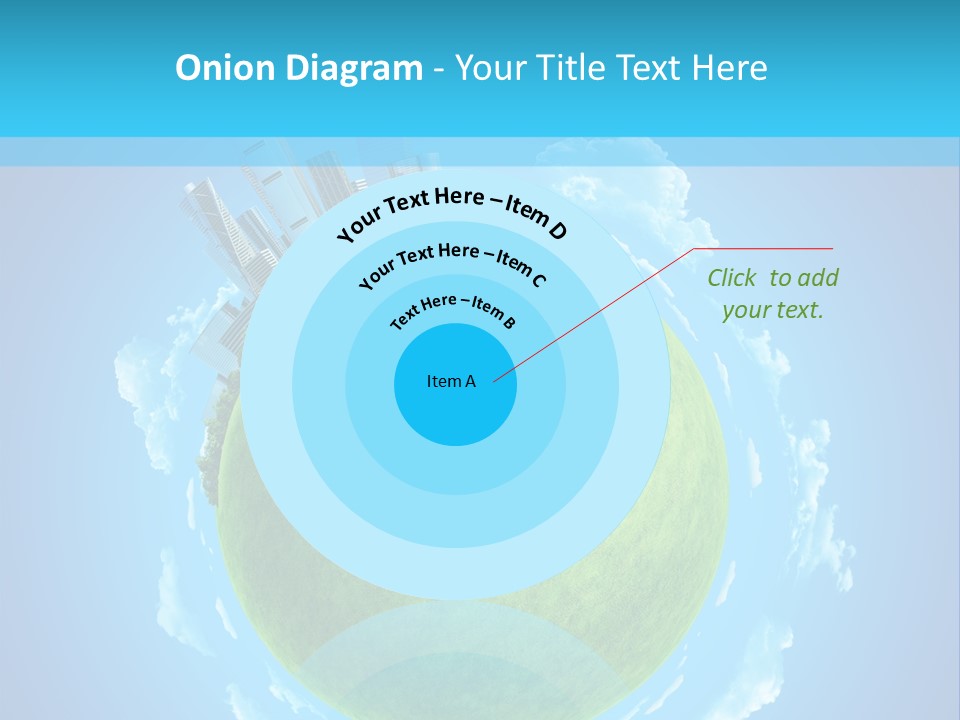 Natural Planet Piece PowerPoint Template